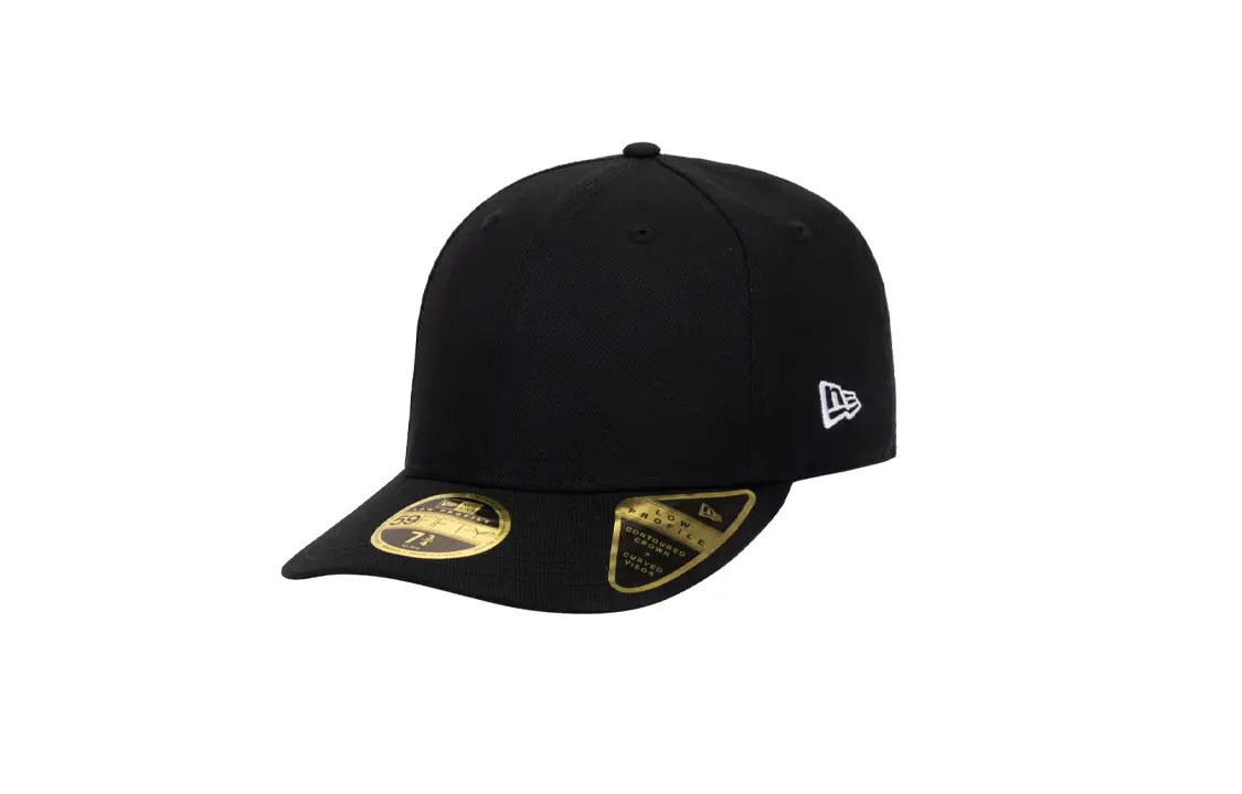 

New Era Хлопковая бейсболка унисекс черная, Black