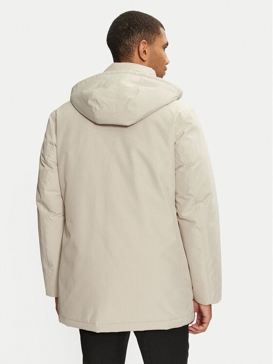 Зимняя куртка regular fit Osiass 50499551 Boss, бежевый — фото 3