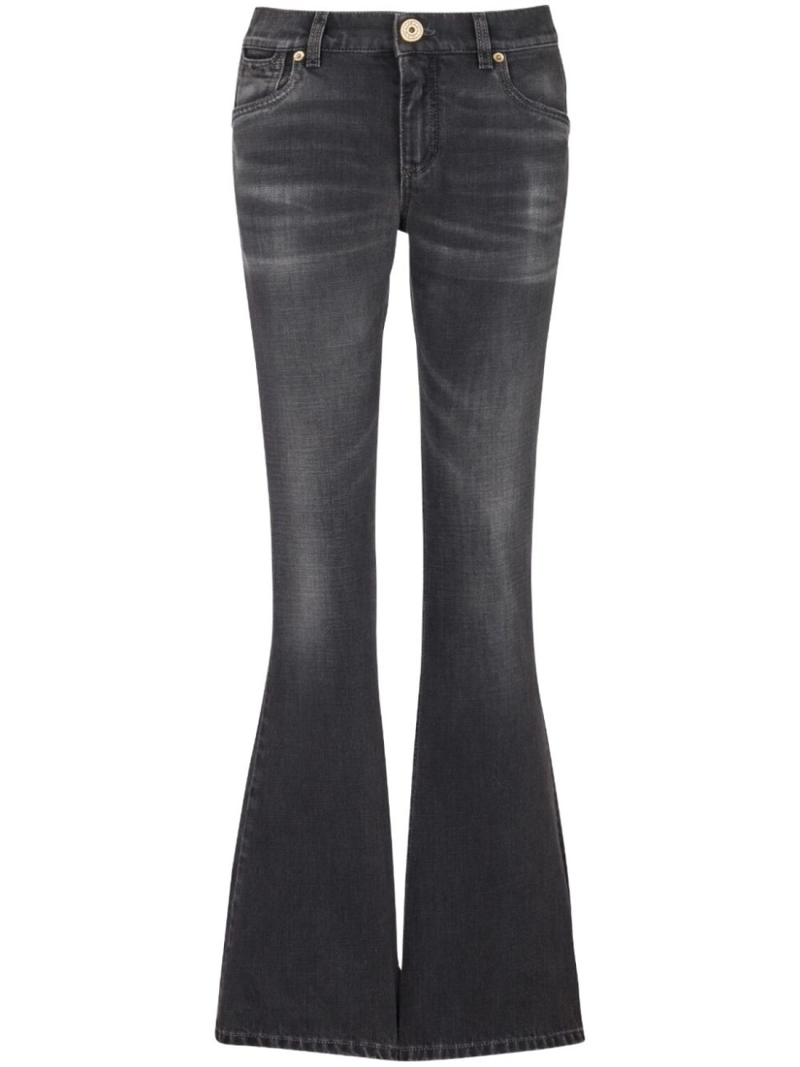 

Balmain джинсы bootcut Western с заниженной талией, черный