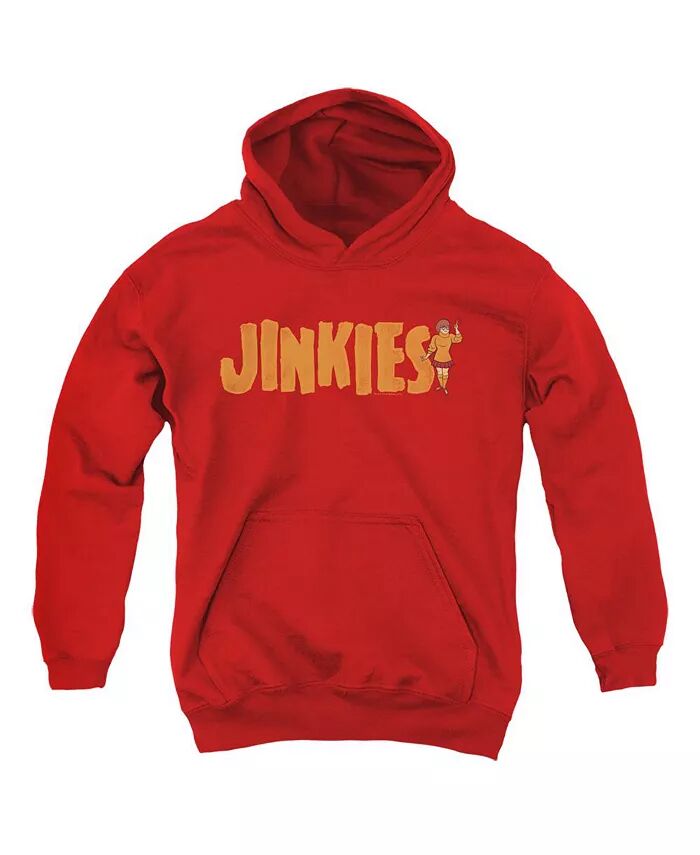 

Толстовка с капюшоном Youth Jinkies Pull Over Hoodie / Толстовка с капюшоном Scooby Doo, красный