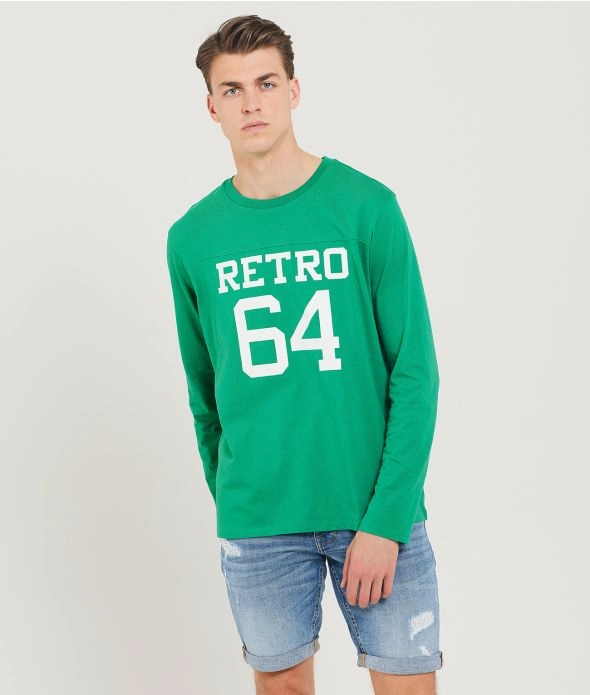 

Футболка с длинными рукавами Buster Retro Jeans, зеленый