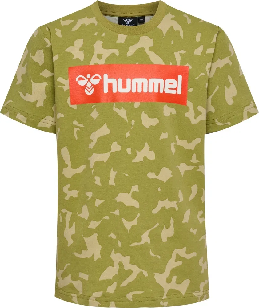 Футболка с принтом, Hummel, зеленый — фото 3