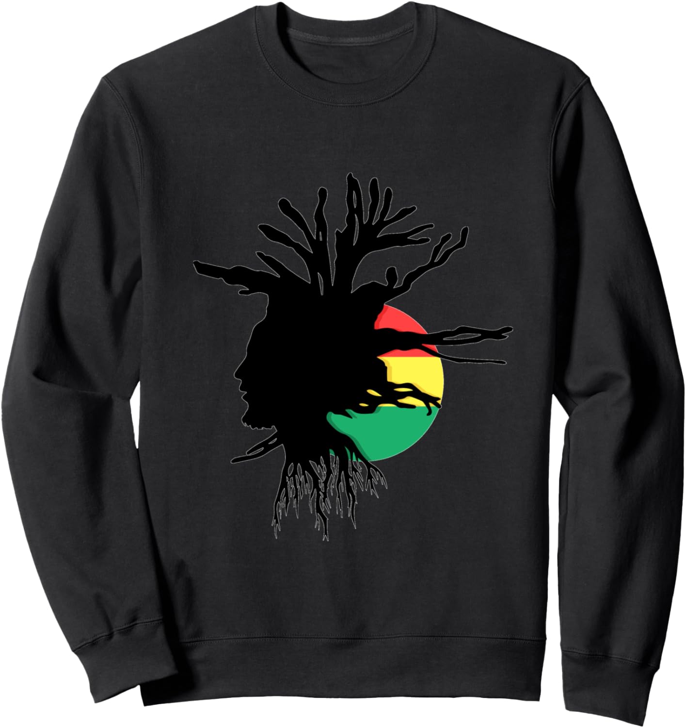 

Футболка Rastadred с изображением эфиопского флага и корней регги. Rastadred Jamaica Inspired Rasta, черный