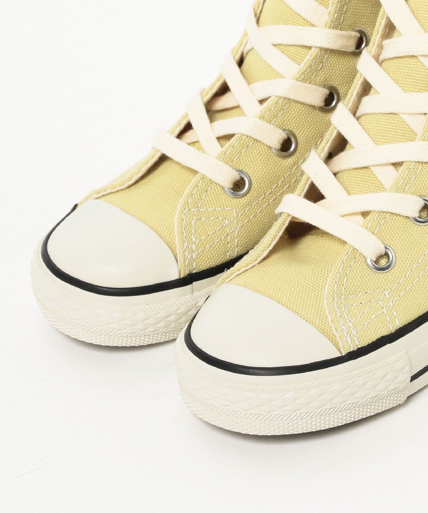 Кроссовки CONVERSE / ДЕТСКИЕ ALL STAR N PET-CANVAS Z HI (15~21 см) B:Ming By Beams, LT.YELLOW — фото 2