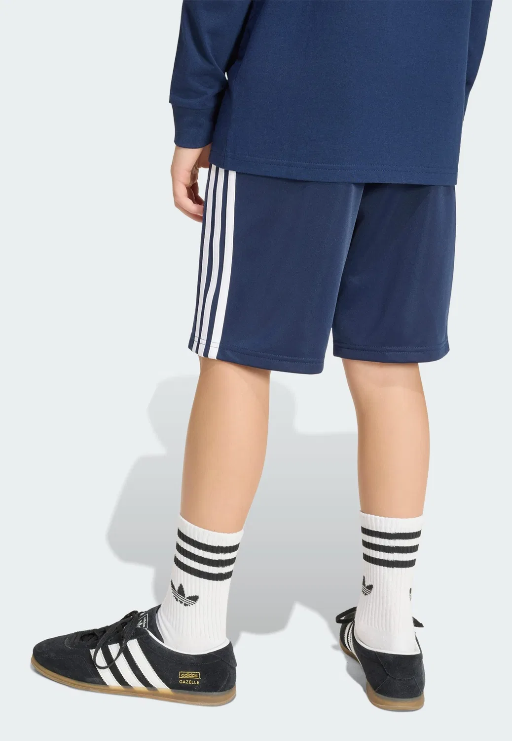 Брюки Adidas Originals Regular Pants Firebird темно-синего цвета — фото 3