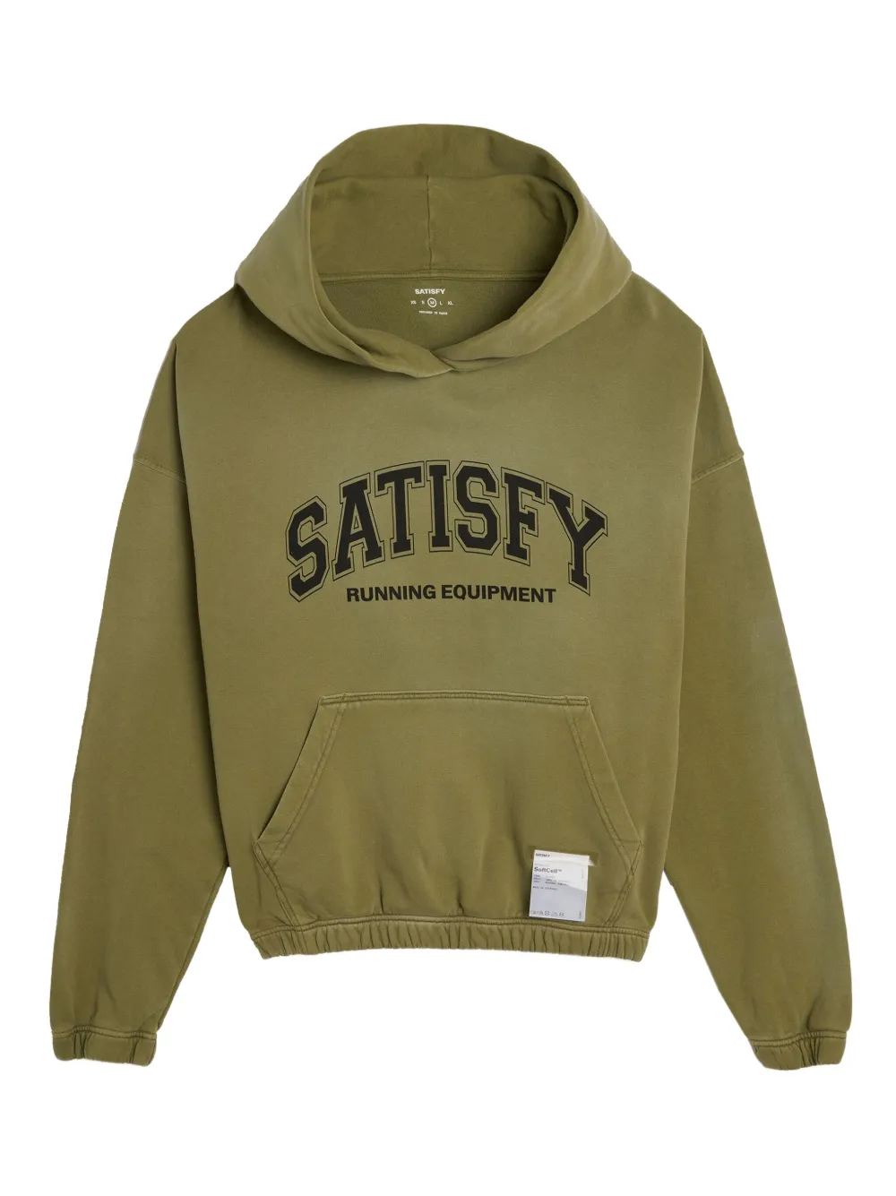 

Толстовка из органического хлопка Satisfy, зеленый