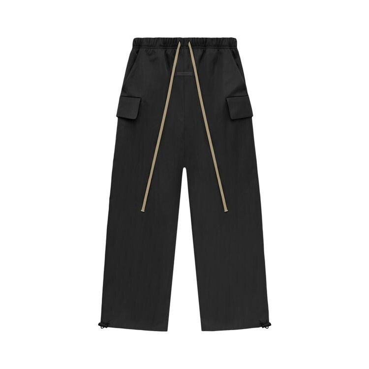 

Брюки Fear of God Essentials Textured Nylon Field Pant Black, черный