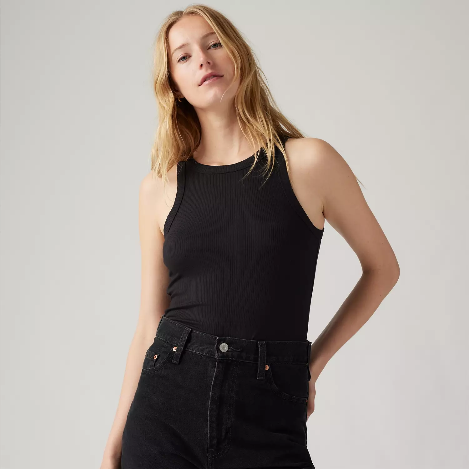 

Мечтательная майка Levi's, цвет Caviar - Black