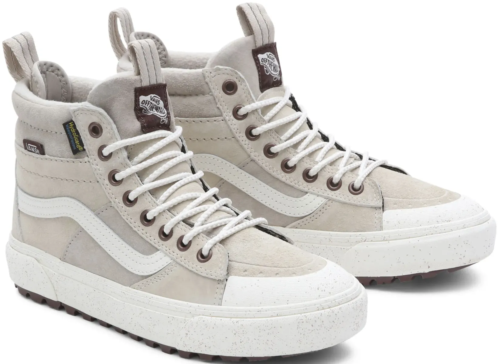 

Кроссовки Vans "SK8-Hi MTE-2" с контрастным логотипом на пятке, серый