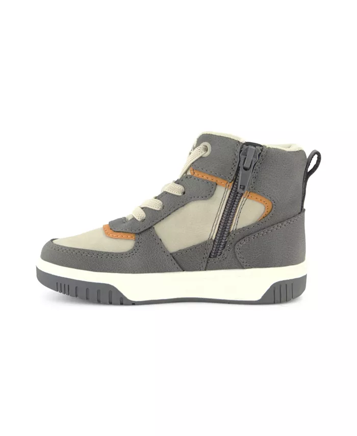 Мальчиковые кроссовки Cyril Amir High Top для малышей Kenneth Cole New York, серый — фото 2
