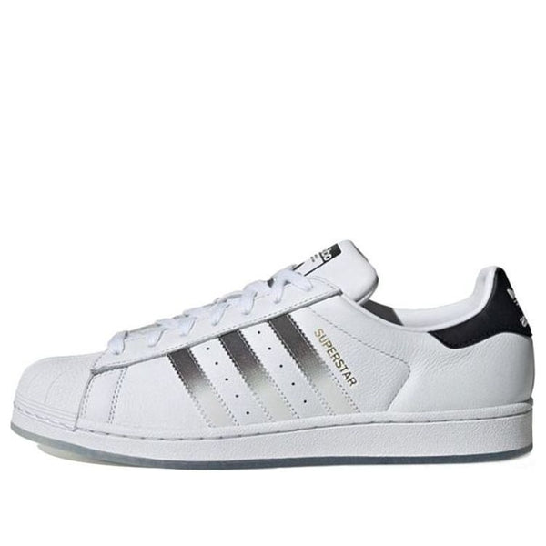 

Кроссовки оригинальные superstar cloud white и core black shoes Adidas, черный