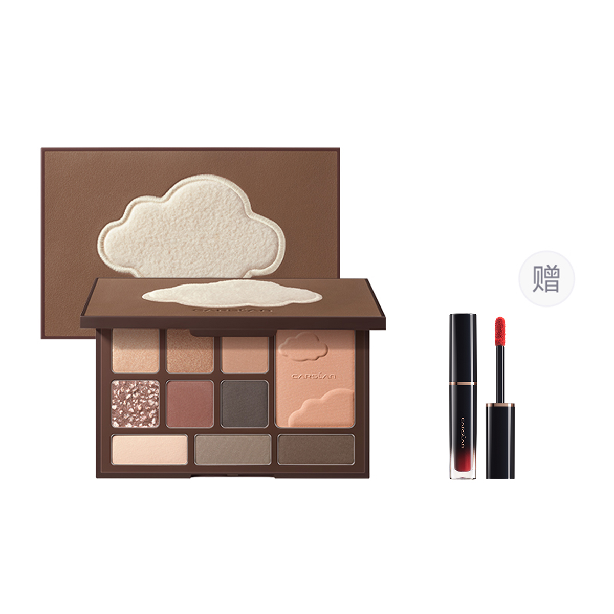 

Мягкая и воздушная теней для век Star Yarn в десяти цветах натуральный тон Carslan