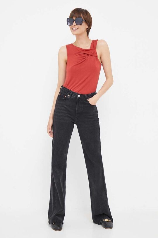 

Топ Dkny, красный