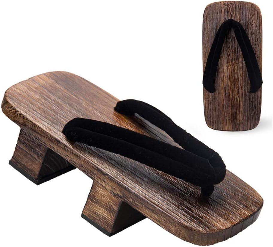 

Деревянные японские традиционные тапочки, деревянные сандалии-гэта, обувь-шлепанцы с открытым носком для мужчин, тапочки на высоком каблуке для мужчин, дышащие шлепанцы (Цвет: C, Размер: EUR38-39-40) Yxckg, EUR38-39-40 H