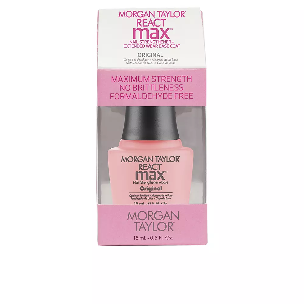 

Лак для ногтей React max original nail strengthener + base Morgan Taylor, 15 мл.
