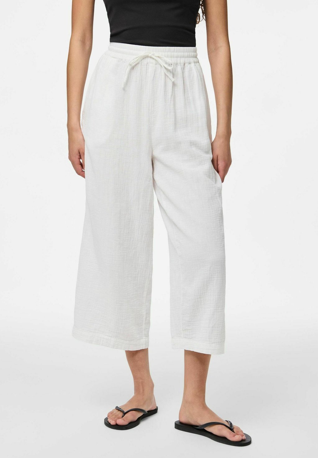 

Брюки CULOTTES PCSASTINA Pieces, кремовый