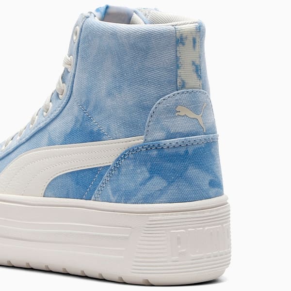 Женские кроссовки средней высоты на платформе Kaia 2.0 Mid Clouds Puma, белый — фото 3