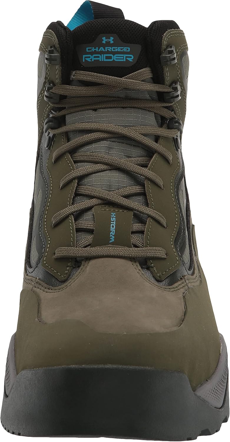 Under Armour Men's Charged Raider Mid Hiking Boot, Marine Od Green (300)/Baroque Green — фото 2