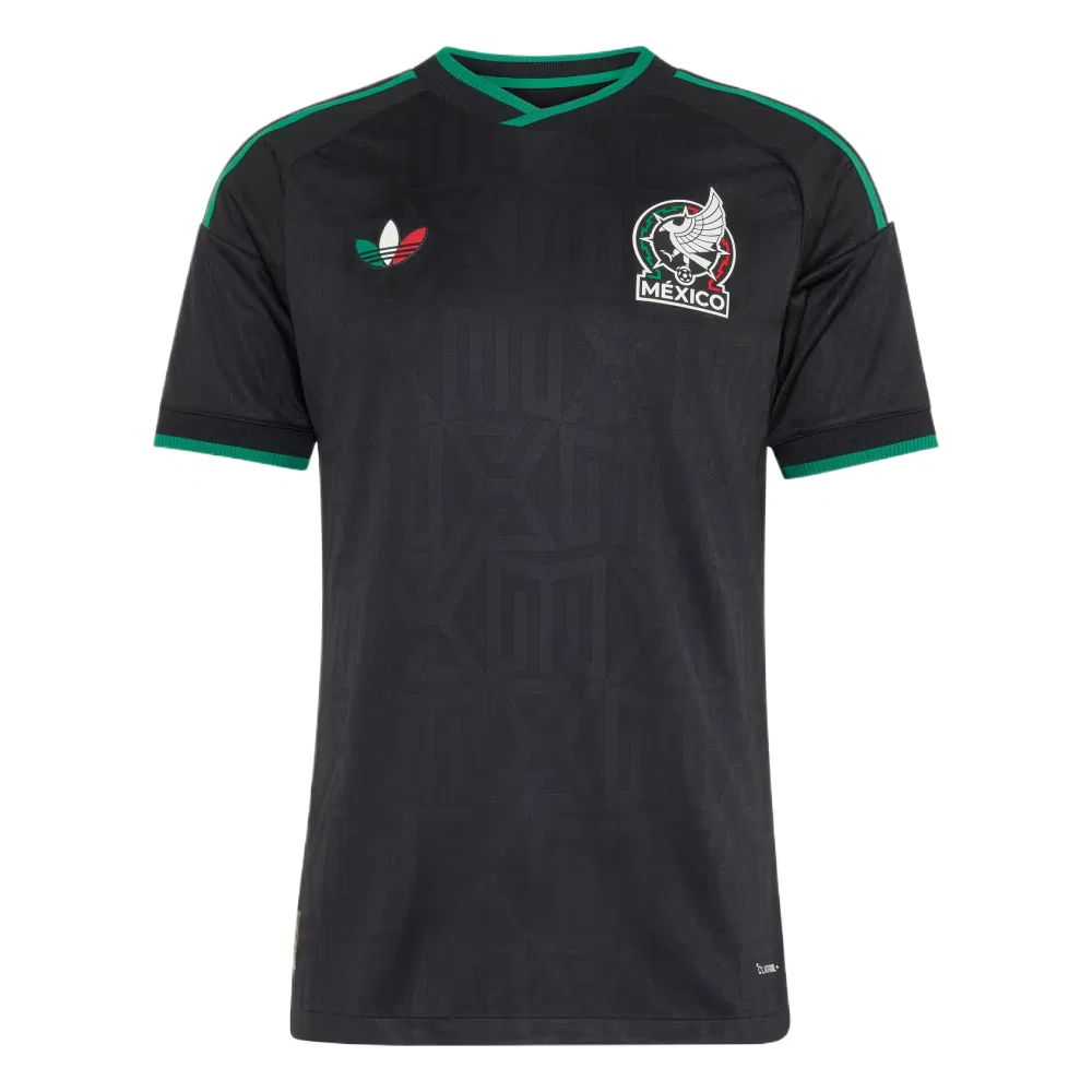 Футболка Adidas Mexico с круглым вырезом, черная