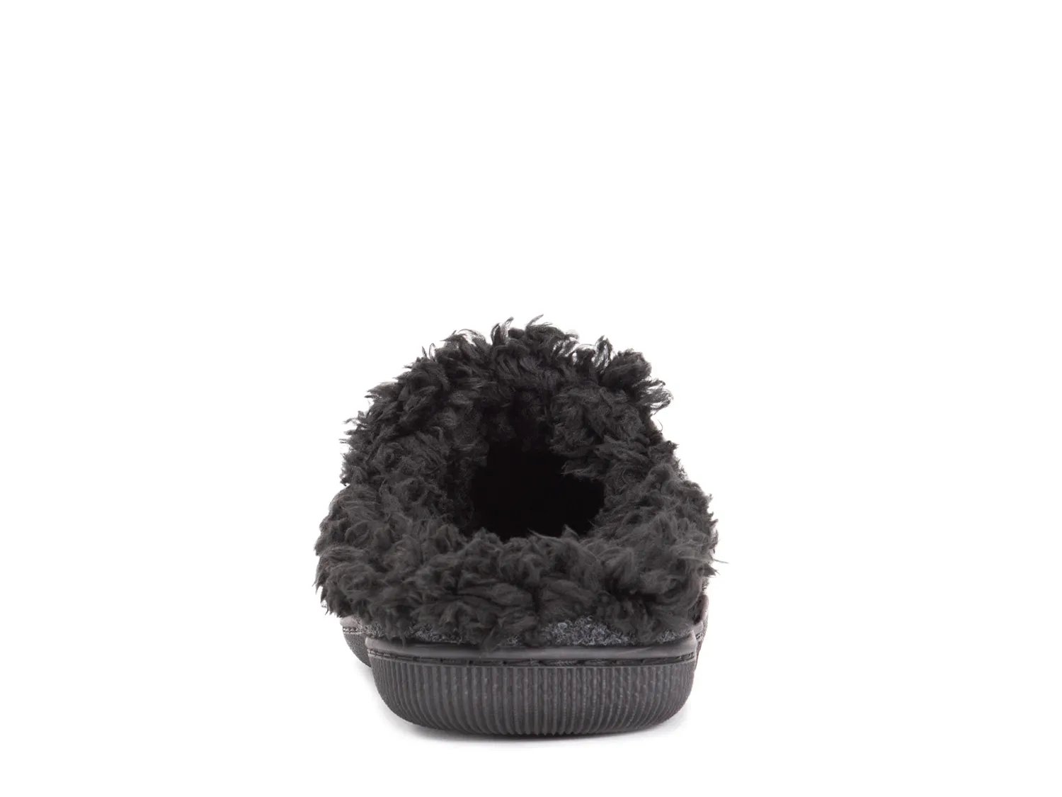 Тапочки MUK LUKS Faux Wool Clog Slipper - Men's, черный — фото 2