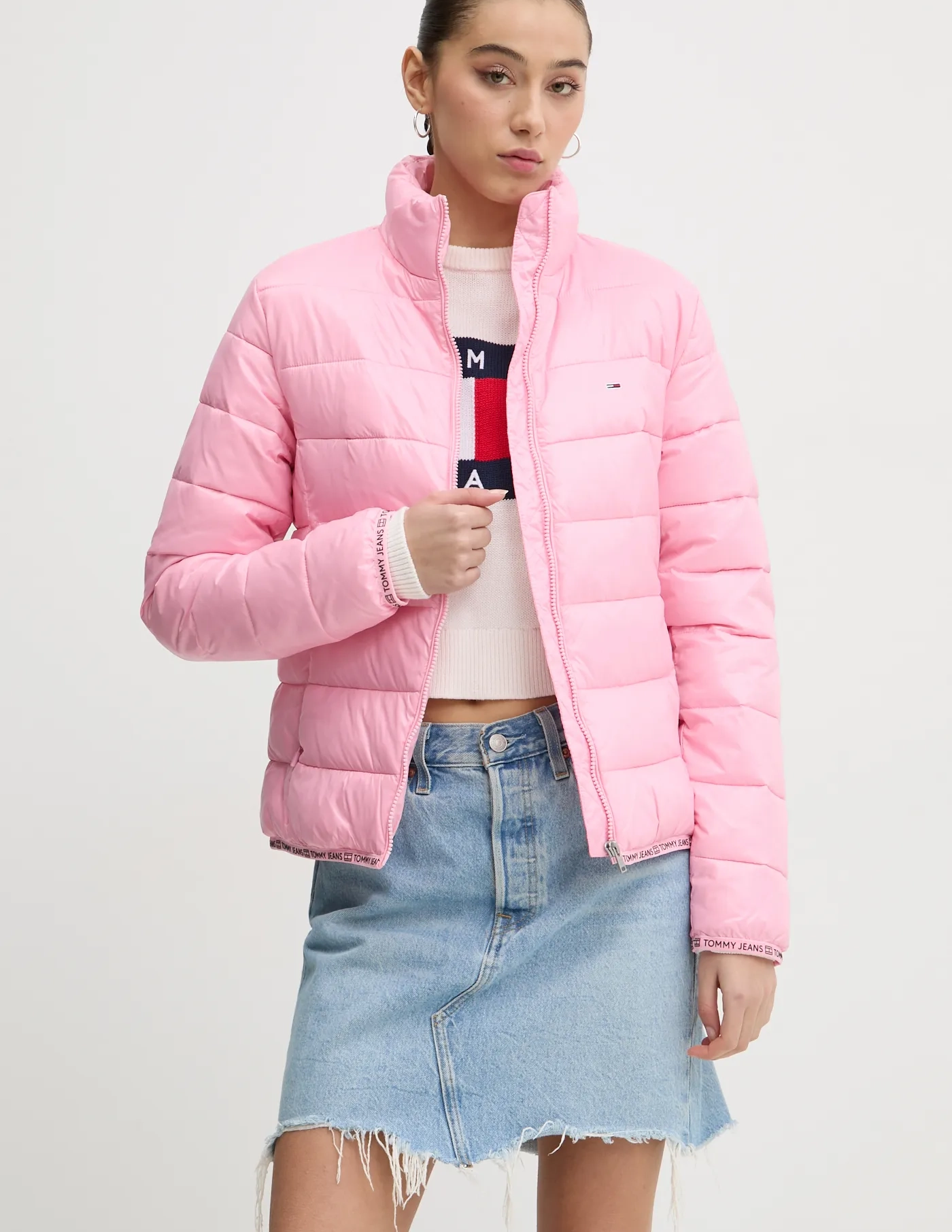 

Куртка Tommy Jeans, розовый