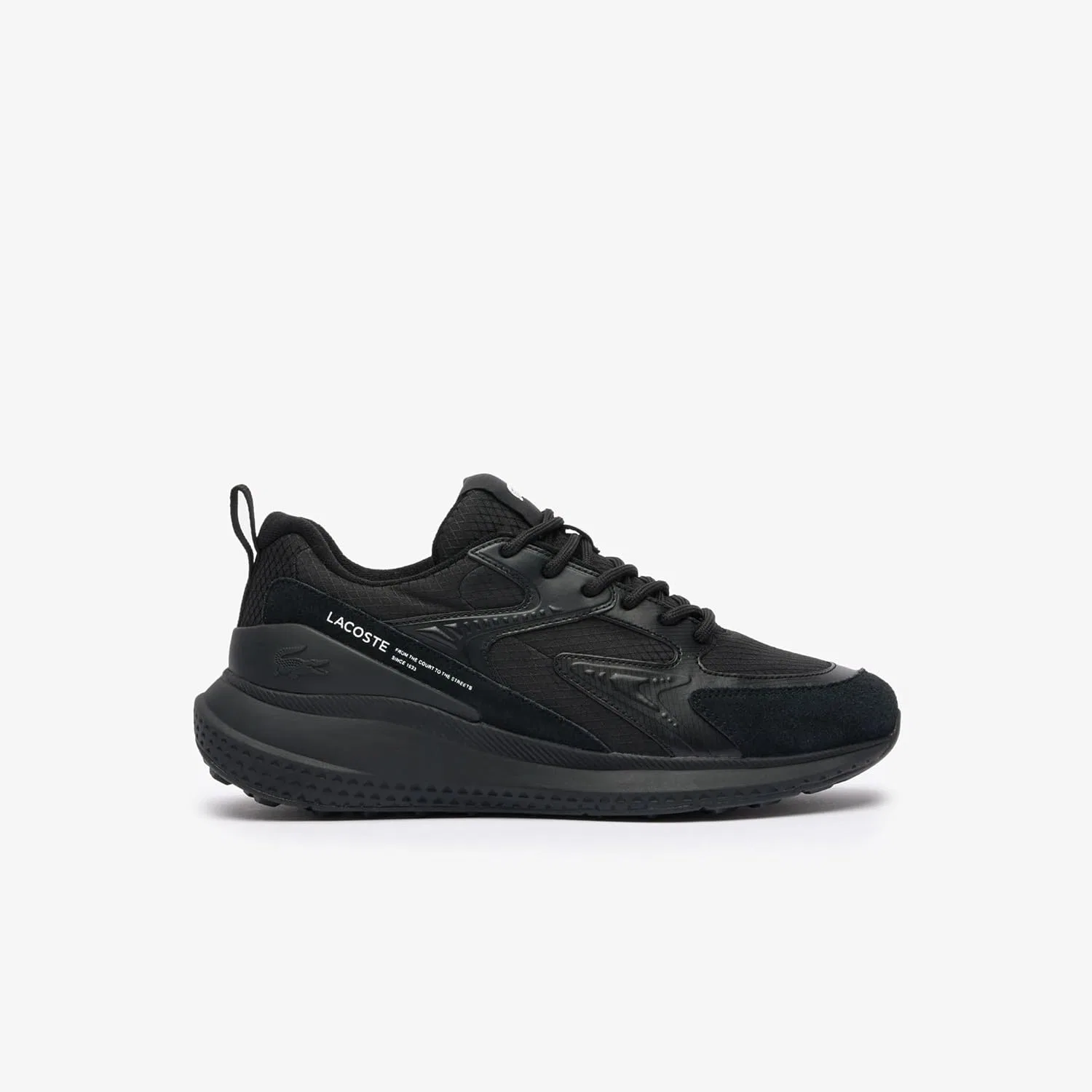 Мужские низкие кроссовки Lacoste LT 125 123 1 SMA, Мужская низкая обувь, 2-Black — фото 4