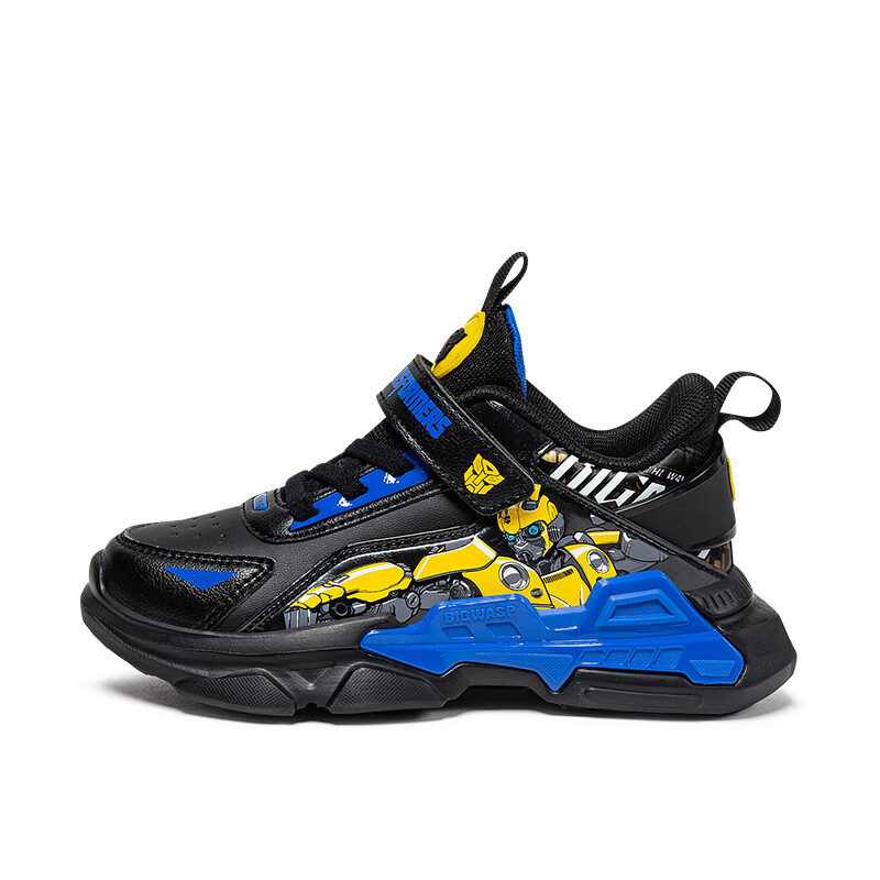 

Кроссовки BIG WASP Transformers Kids Lifestyle Shoes Kids Low-top, черный/желтый
