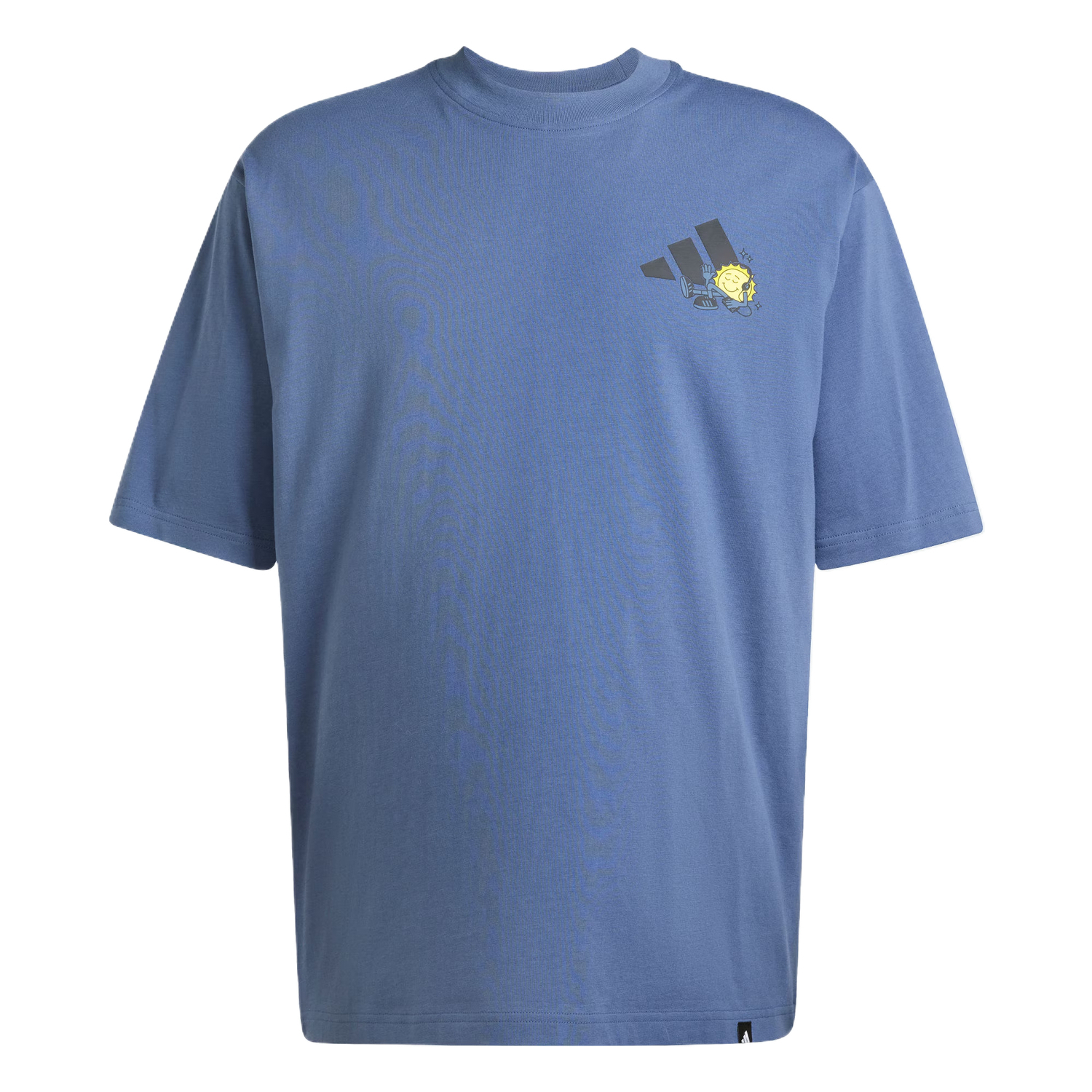 

Adidas Футболка унисекс темно-синяя, Синий, Adidas Футболка унисекс темно-синяя