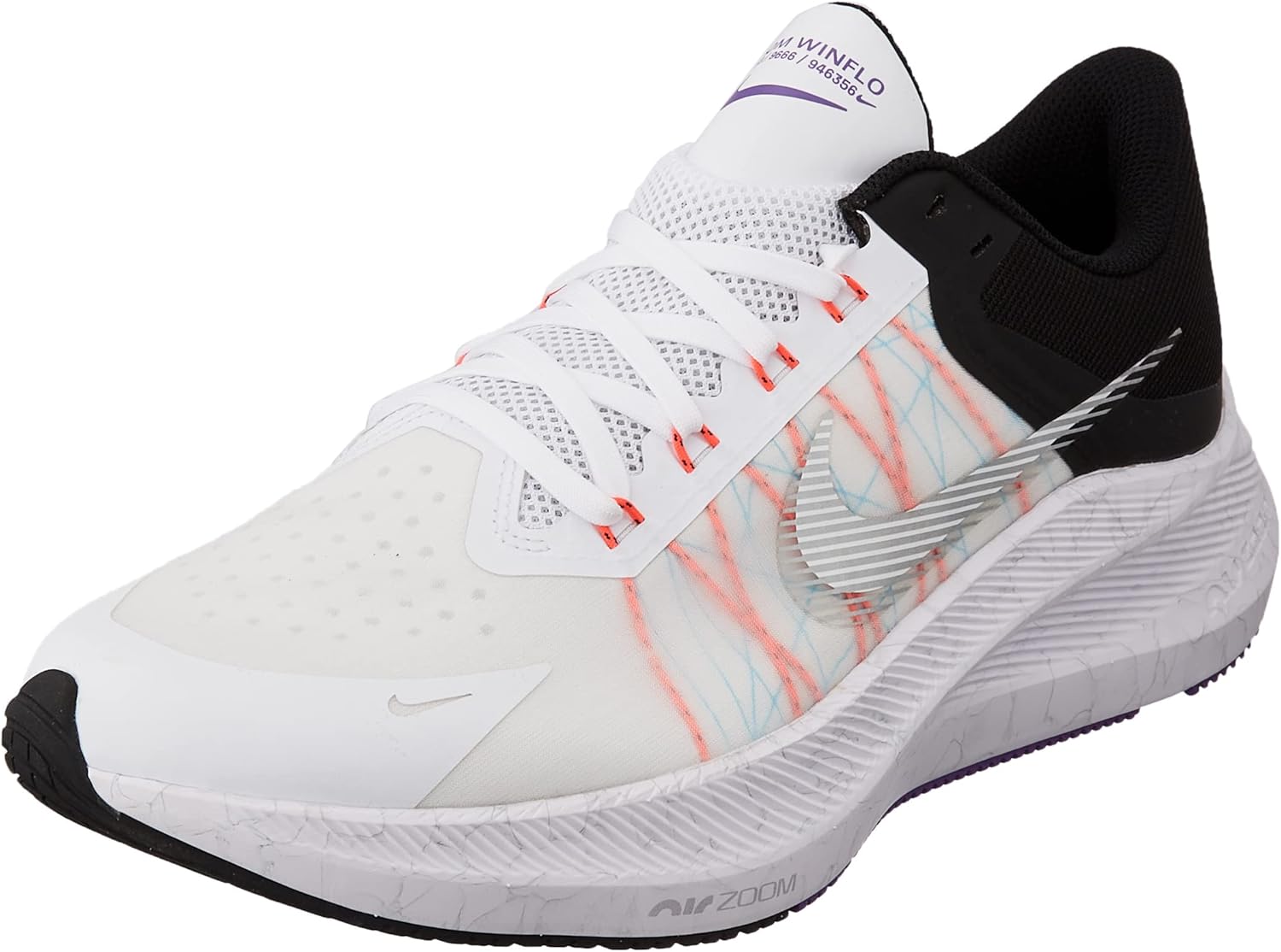 

Мужские кроссовки Nike, Einheitsgröße, White Mtlc Silver Black Chlorine Blue Flash Crimson Wild Berry