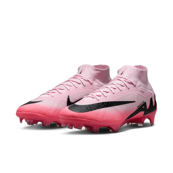 Кроссовки mercurial superfly 9 elite fg высокие Nike, розовый — фото 2