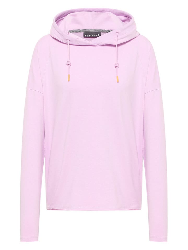 

Толстовка с капюшоном ELBSAND, розовый