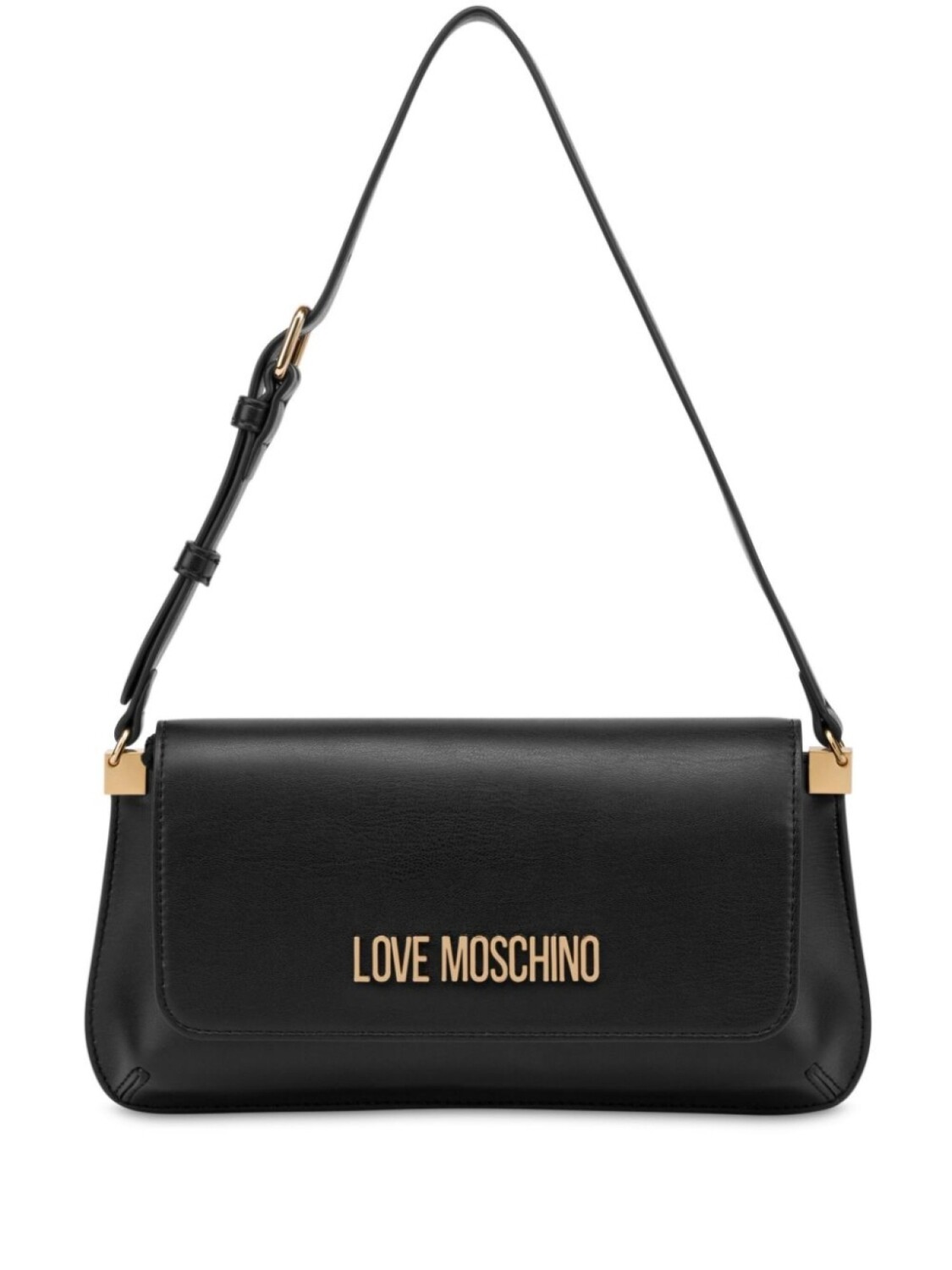 

Сумка на плечо с логотипом Love Moschino, черный