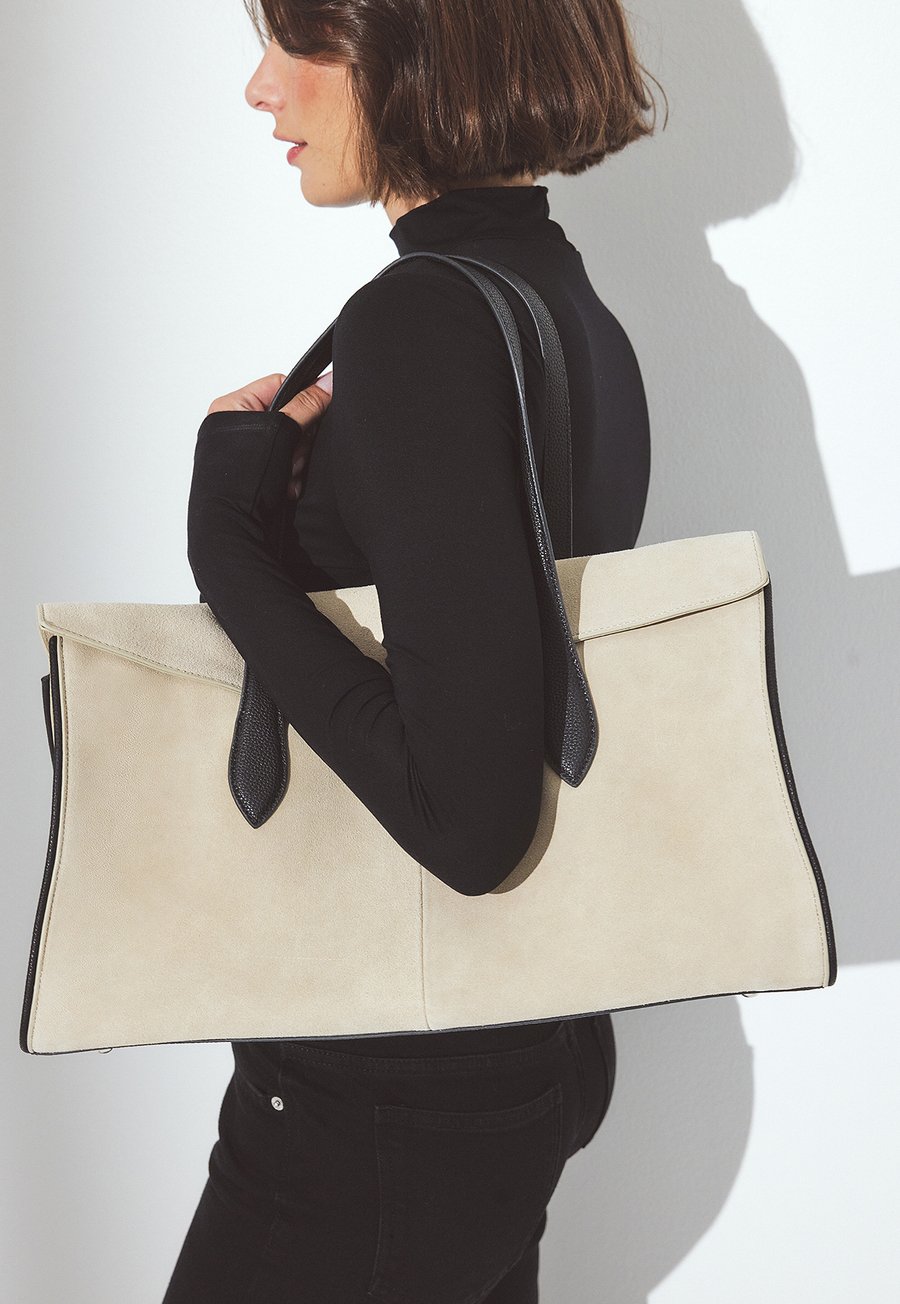 

Сумка-шоппер NA-KD Tote bag, Sand