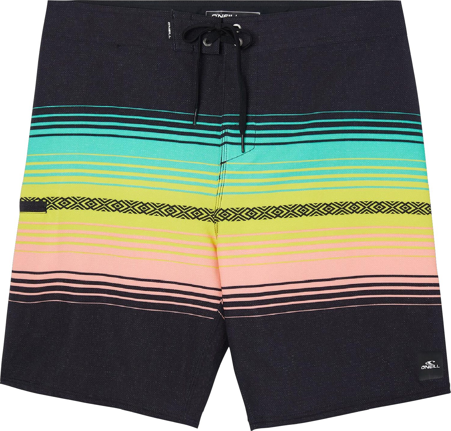 

Шорты для плавания Hyperfreak Heat Stripe Line 19 дюймов — мужские O'Neill, черный
