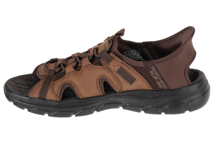 Сандалии Skechers, модель Slip-ins Revolted Ss, цвет коричневый — фото 2