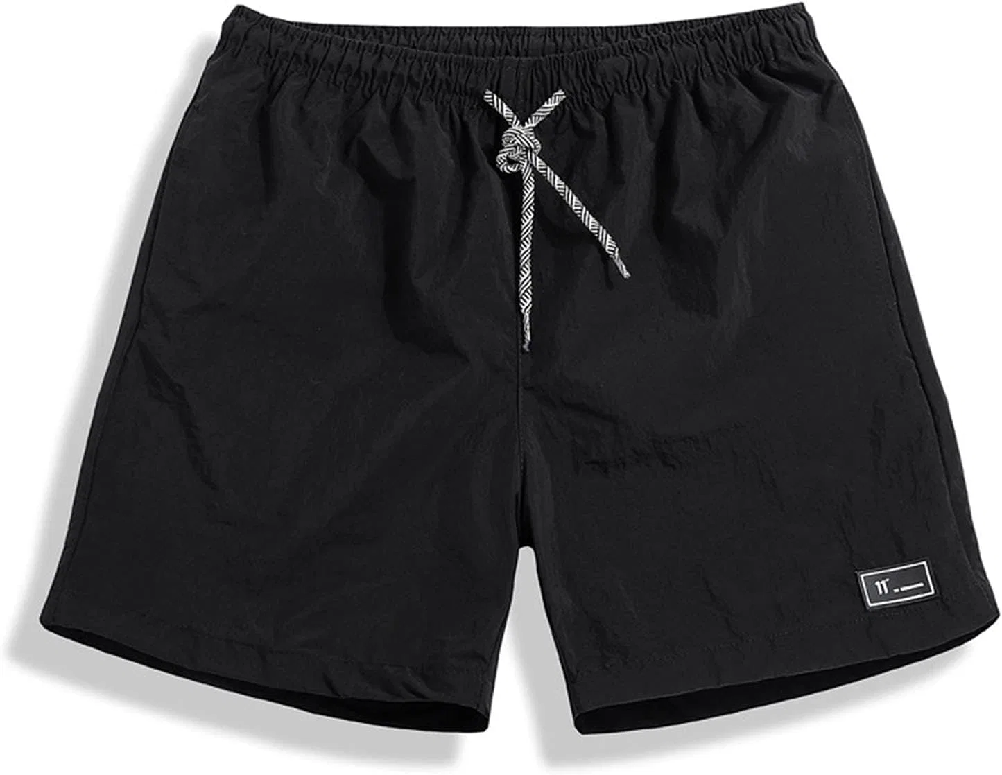 Шорты мужские прямые легкие Elastic Waist Black