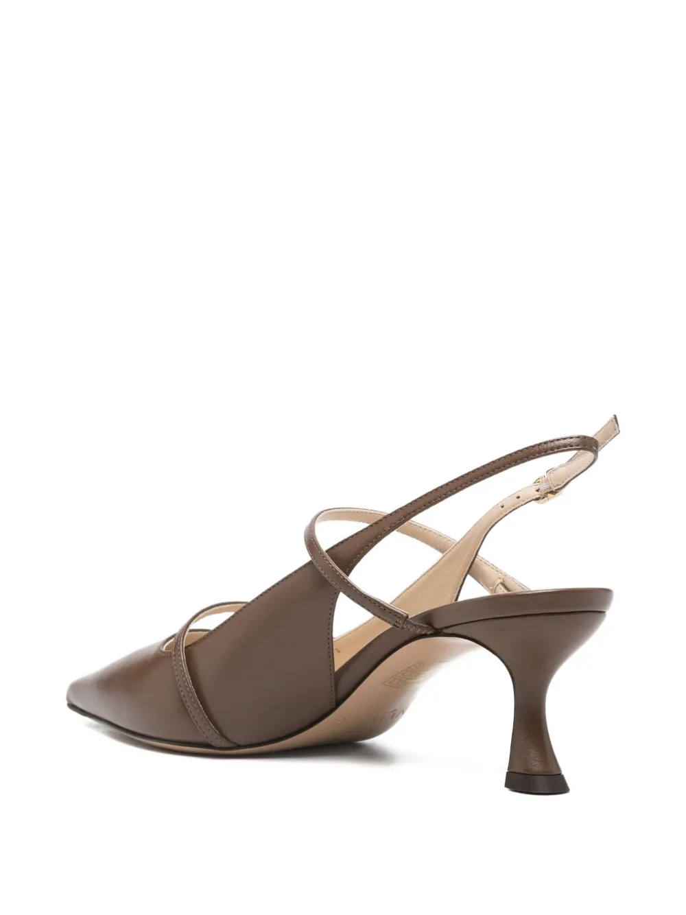 Туфли-лодочки Tita на каблуке 60 мм Alexandre Birman, коричневый — фото 3