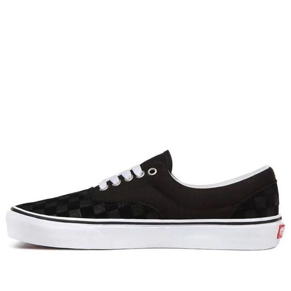 

Кроссовки deboss checkerboard era black Vans, черный