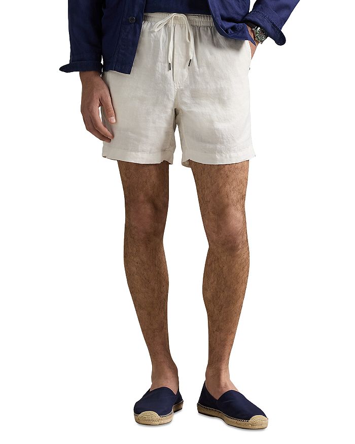 

6" Шорты Polo Prepster из льна Polo Ralph Lauren, белый