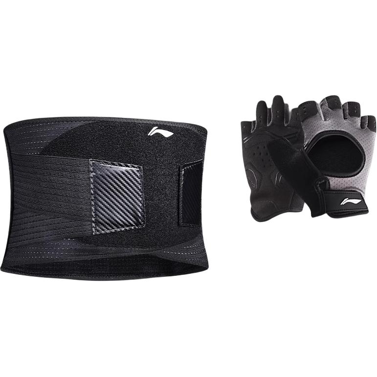 

Спортивные защитные аксессуары/поясной протектор, напульсник, перчатка polyester, elastane мужские LINING, Sports Protective Combo Set[141 Waist Protector 1 Piece+472 Glove 1 Pair]