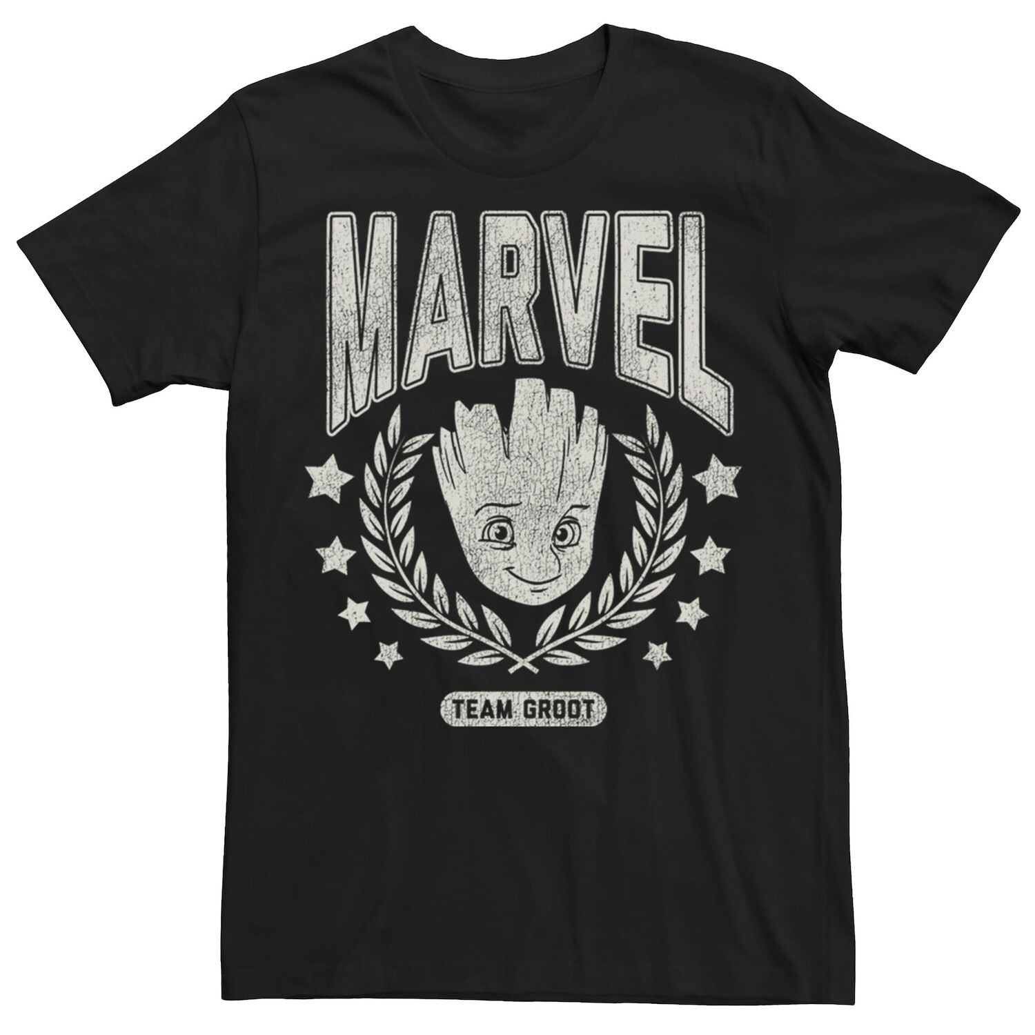 

Мужская университетская футболка Marvel Guardian Of The Galaxy Marvel Team Groot Licensed Character