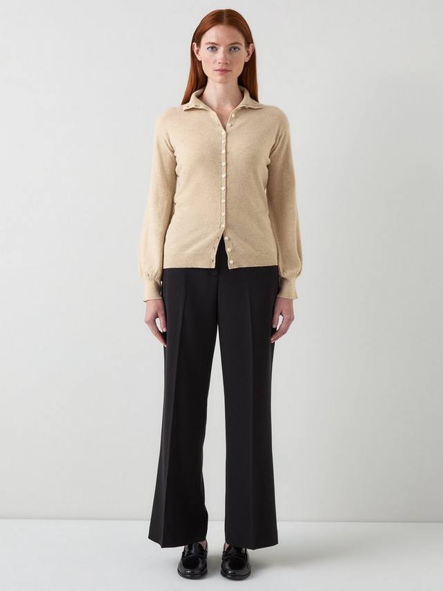 

Кардиган Alice Extra Fine из богатой мериносовой шерсти L.K.Bennett, Oatmeal