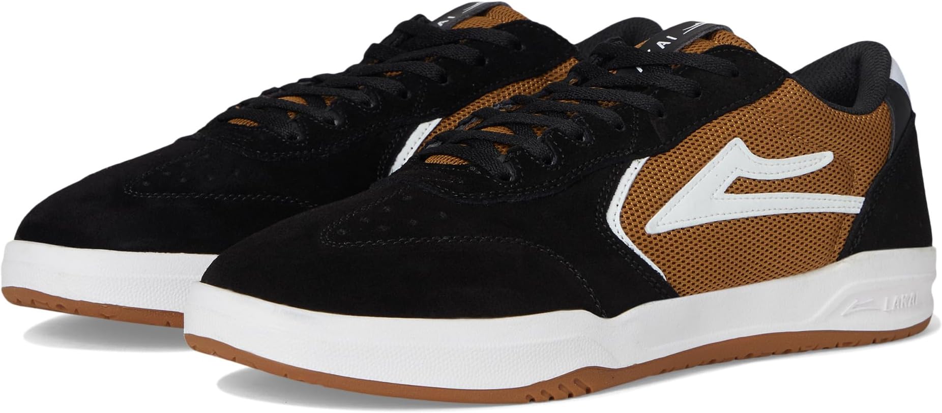 

Кроссовки Lakai Atlantic, цвет Black/Walnut Suede