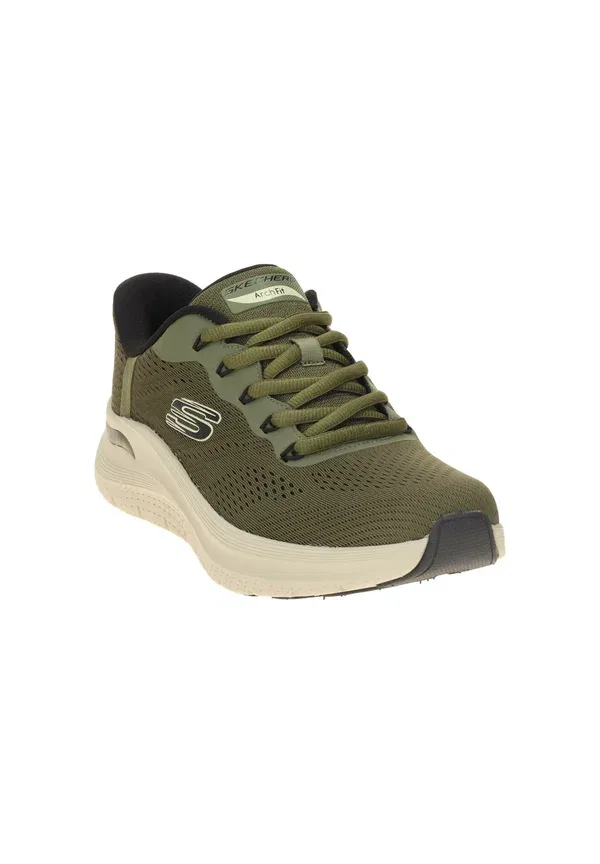 Кроссовки Skechers Arch Fit 2.0 232712 olbk, оливково-черный — фото 2