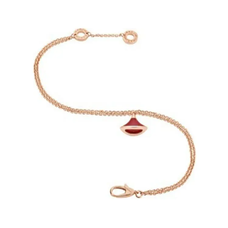 

BVLGARI Женский браслет Rose Gold