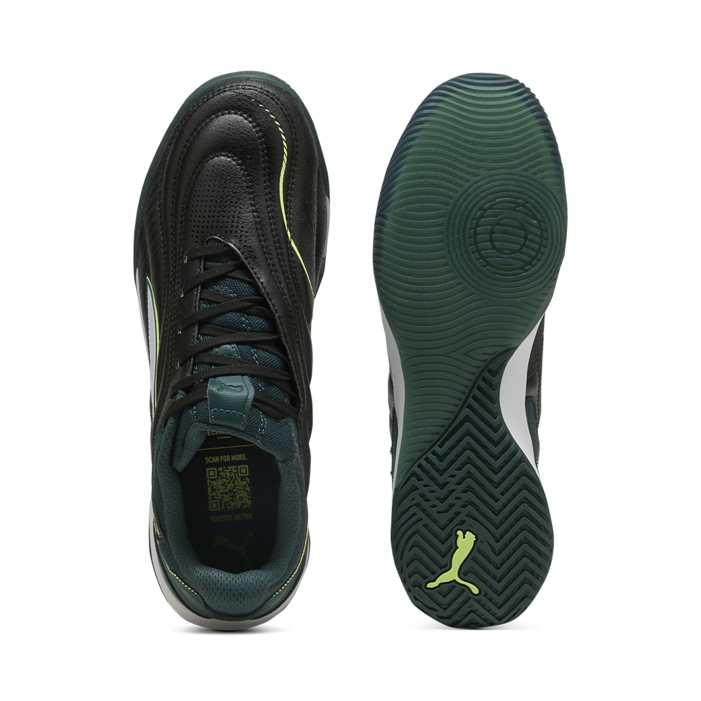 Мужские футбольные бутсы Puma IBERO V, синие — фото 4