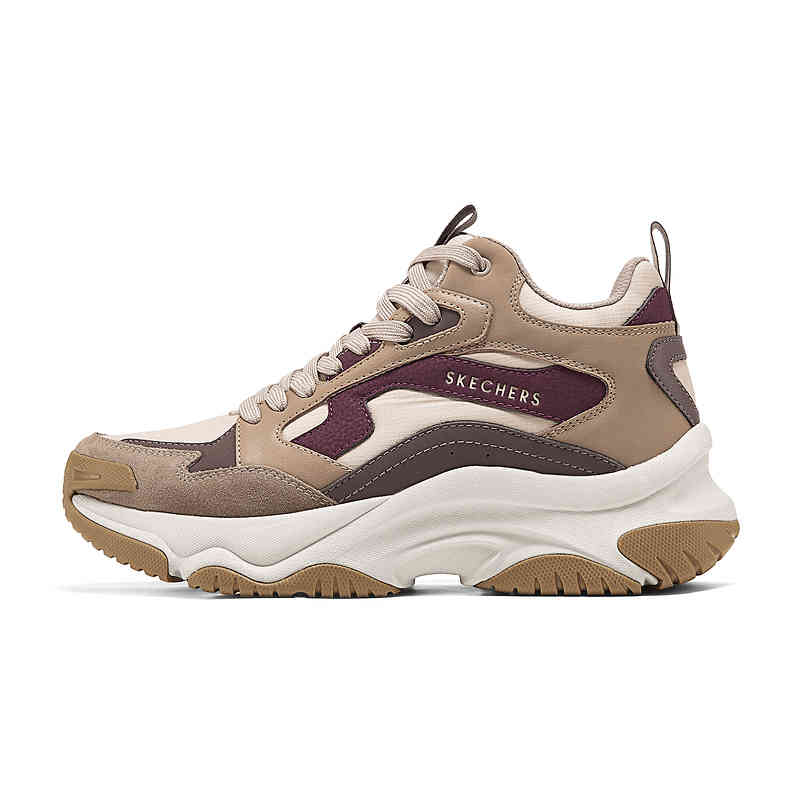 

Skechers Высокие массивные кроссовки мужские коричневые