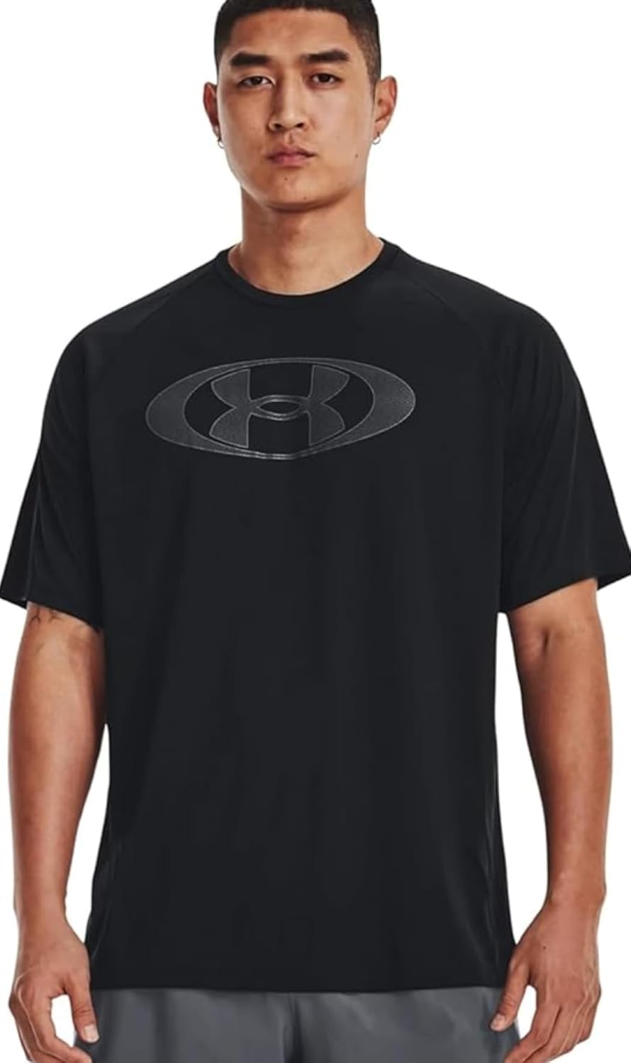 

Under Armour мужская футболка с коротким рукавом Fast Left Chest 2.0, Black