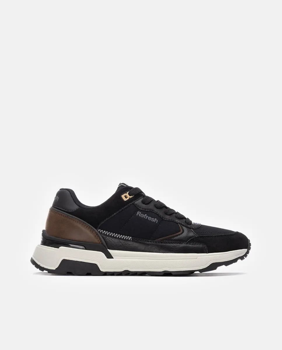 

Мужские кроссовки с резиновой подошвой Refresh, черный