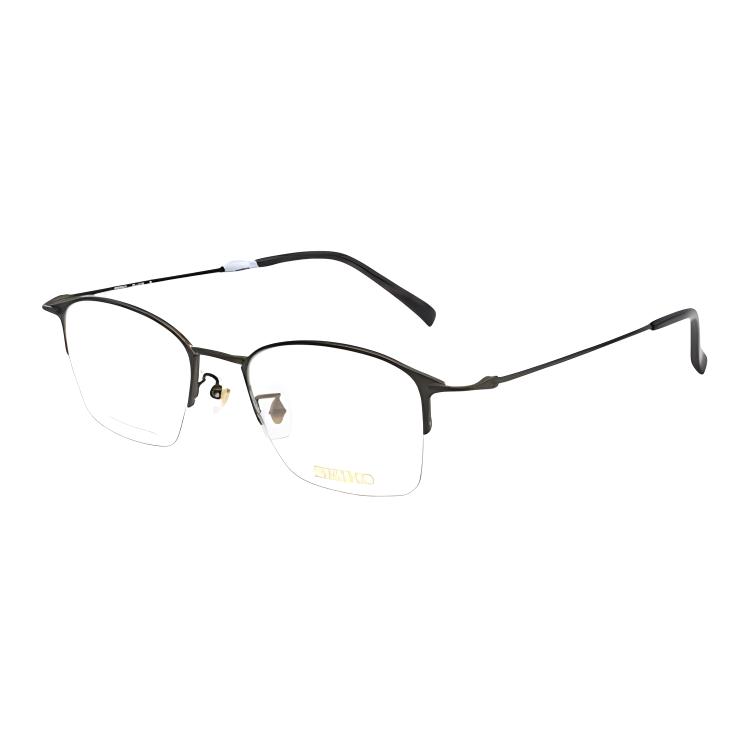 

SEIKO Титановые очки в стиле бровей для мужчин черные, Black